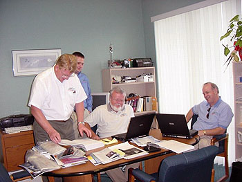 Wyatt Bell, Kris Heeter, Karl Heeter and Ed Generes